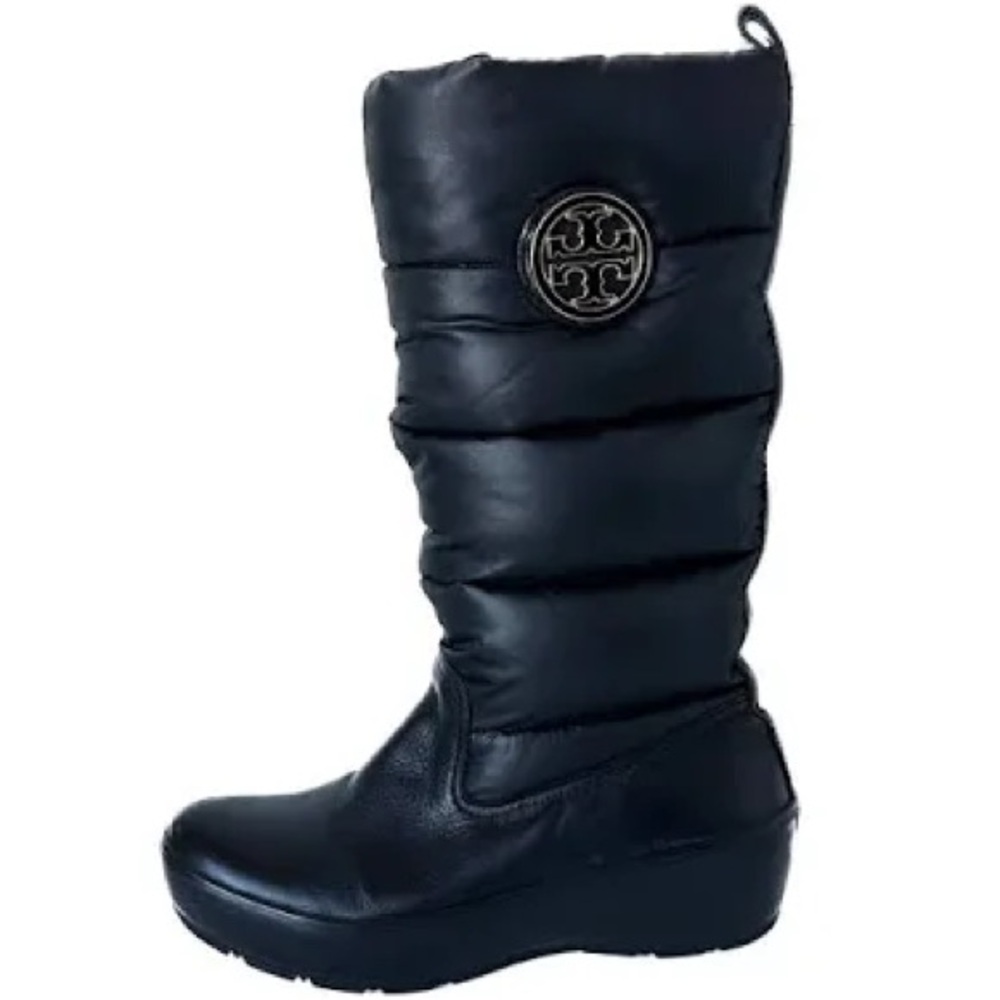 🔥🔥🔥❣️Tory Burch Puffer Boot - Black/7 M